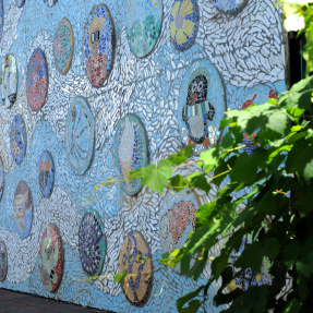 21. Bubbles Mosaic Panel, Norwood Swimming Centre