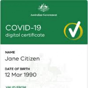 Covid certificate