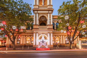 Norwood Town Hall Christmas Lights