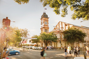 Norwood Streetscape Norwood Town Hall